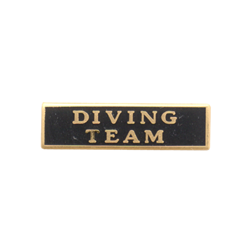 Blackinton A4560-K Diving Team Marksmanship Bar (1" x 1/4")