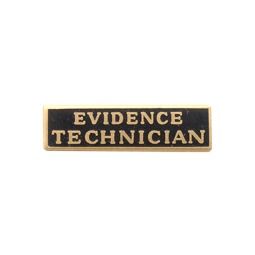 Blackinton A4560-L Evidence Technician Marksmanship Bar (1" x 1/4")