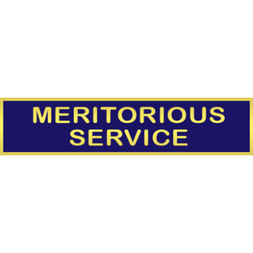Blackinton Meritorious Service Commendation Bar A4616-AB (5/16")