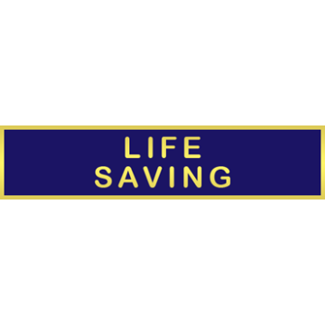 Blackinton Life Saving Commendation Bar A4616-AC (5/16")