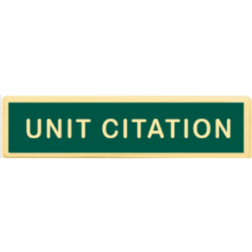 Blackinton A4616-AD Unit Citation Commendation Bar (5/16")