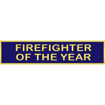 Blackinton Firefighter of The Year Commendation Bar A4616-AE (5/16")