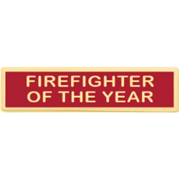 Blackinton A4616-AE Firefighter of The Year Commendation Bar (5/16")