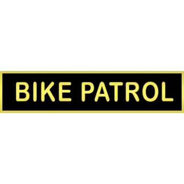 Blackinton A4616-BA One Color Bike Patrol Commendation Bar (5/16")