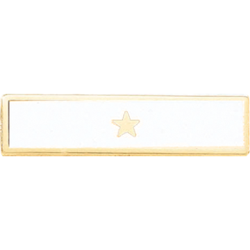 Blackinton A4616-H Years of Service Commendation Bar w/ 1 Star (5/16")