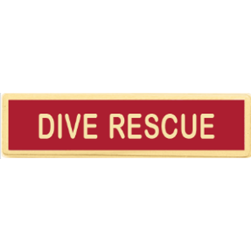 Blackinton A4616-X Dive Rescue Commendation Bar (5/16")