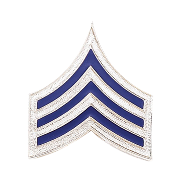 Blackinton A5311 Sergeant Chevrons with or without Enamel (Pair)