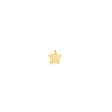 Blackinton A5657 Small Embossed Star (3/16") (Individual)