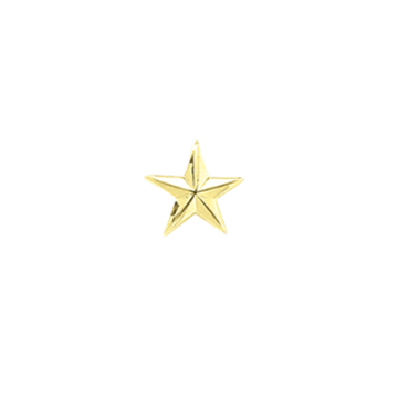 Blackinton A6129 Smooth Star (7/16") (Individual)