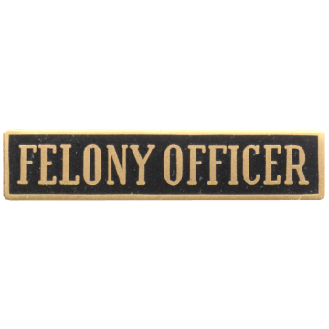 Blackinton A6136-N Felony Officer Marksmanship Bar (1-1/2" x 5/16")