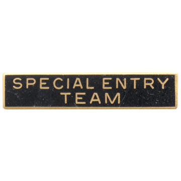 Blackinton A6136-R Special Entry Team Marksmanship Bar (1-1/2" x 5/16")