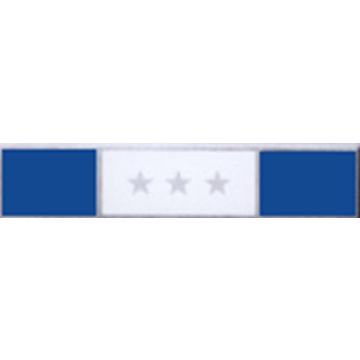 Blackinton A6230-AG Three Section Recognition Bar with 3 Stars