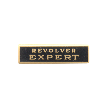 Blackinton Revolver Expert Marksmanship Bar A6836-A