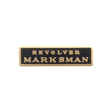 Blackinton Revolver Marksman Marksmanship Bar A6836-C