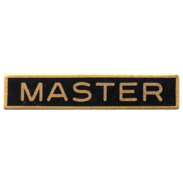Blackinton A7049-C Master Marksmanship Bar (1-1/2" x 5/16")