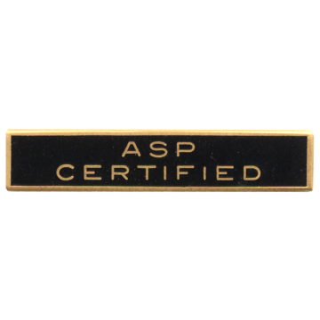 Blackinton A7049-D ASP Certified Marksmanship Bar (1-1/2" x 5/16")