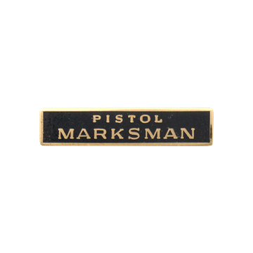 Blackinton Pistol Marksman Marksmanship Bar A7099-C (1-1/2" x 5/16")