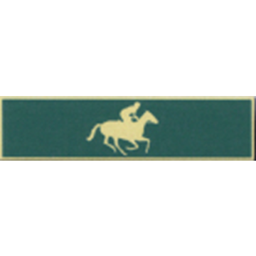 Blackinton A7140-AF One Section Commendation Bar w/ Horse & Rider (3/8")