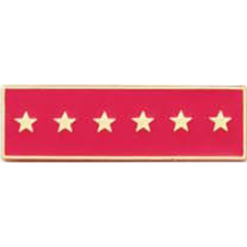 Blackinton A7140-H Years of Service Recognition Bar w/ 6 Stars (3/8")