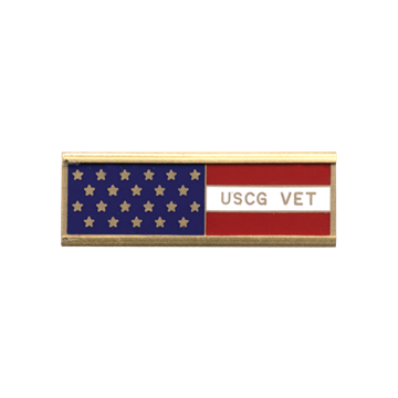Blackinton United States Coast Guard Vet Recognition Bar A7140-XX (3/8")
