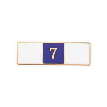 Blackinton A7142-J Seven Years of Service Recognition Bar (3/8")