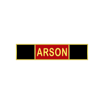 Blackinton Arson Investigator Certification Bar A7175-B (5/16")