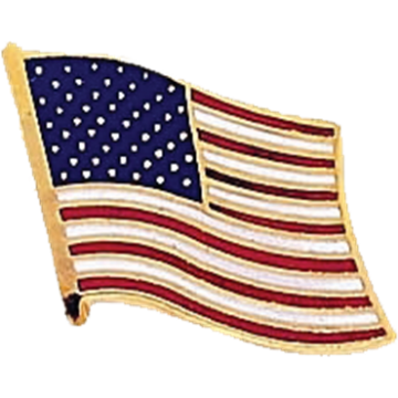 Blackinton American Flag Tie Tac A7311-TT