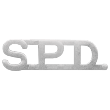 Blackinton A7360 - 5/16" Die Struck S.P.D. Letter Combination (Pair)