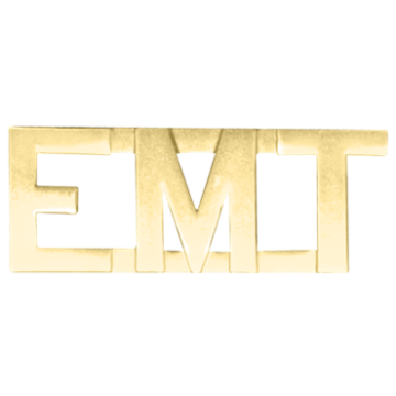 Blackinton A7371 - 5/16" Die Struck EMT Letter Combination (Pair)