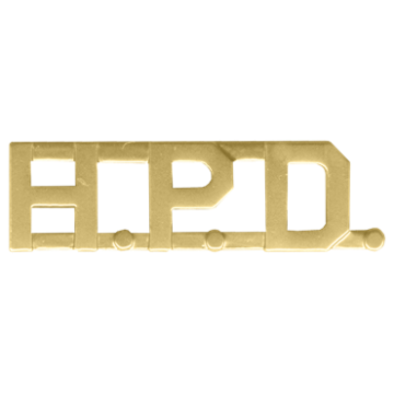 Blackinton A7400 - 3/8" Die Struck H.P.D. Letter Combination (Pair)