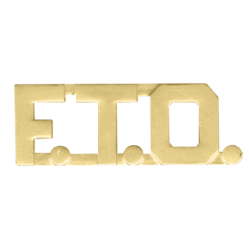 Blackinton A7509 - 1/2" Die Struck F.T.O. Combination (Pair)