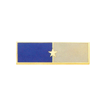 Blackinton A7923 Two Section Commendation Bar with Star (3/8")