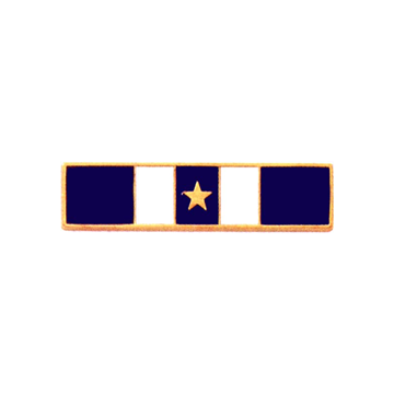 Blackinton A8231-A Years of Service Recognition Bar w/ 1 Star (5/16")