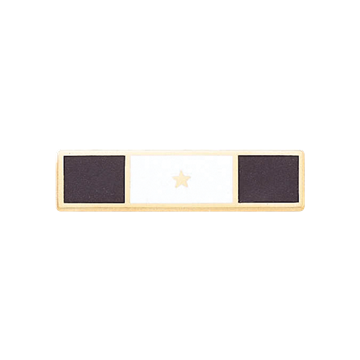 Blackinton A8285 Years of Service Recognition Bar w/ 1 Star (5/16")