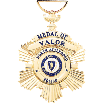 Blackinton A8365 Customizable Star Medal
