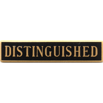 Blackinton A8496-A Distinguished Marksmanship Bar (1-1/2" x 5/16")
