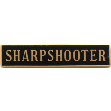 Blackinton A8496-B Sharpshooter Marksmanship Bar (1-1/2" x 5/16")