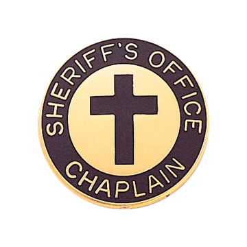 Blackinton A8674 Sheriff's Office Chaplain (15/16") Min Order: 2