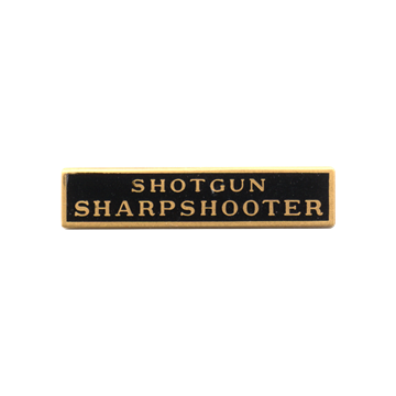 Blackinton Shotgun Sharpshooter Marksmanship Bar A8811-A
