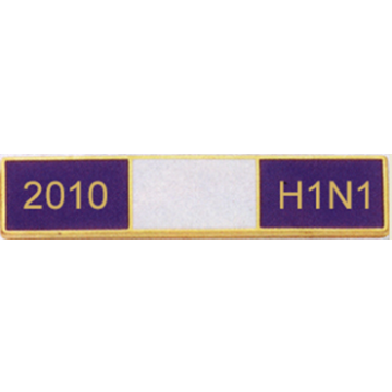 Blackinton 2010 H1N1 Commendation Bar A8885-H
