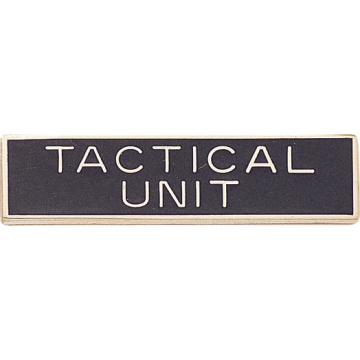 Blackinton A9187 Tactical Unit Marksmanship Bar (1-1/2" x 3/8")