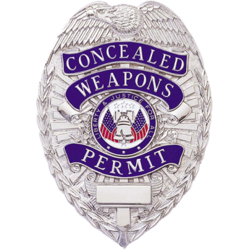 Blackinton Concealed Weapon Permit A9443