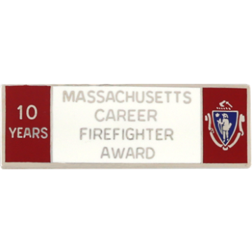 Blackinton Massachusetts 10 Year Career Firefighter Award A9847-G