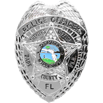 Blackinton B1125 Dade County Florida Sheriff