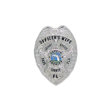 Blackinton B1555 Dade County Sheriff's Office Badge (Small Badge)