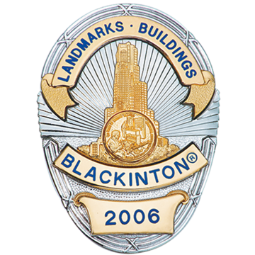 Blackinton B3058 Oval Building Badge 