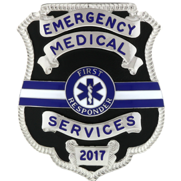 Blackinton B3606-EO Remembrance Badge with Three Customizable Lines