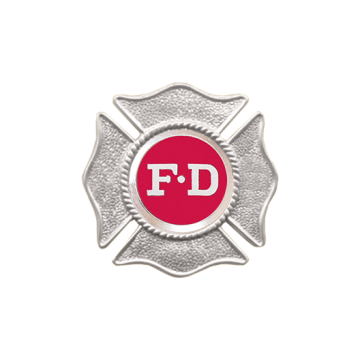 Blackinton B499 Maltese Cross Fire Badge