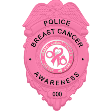 Blackinton Model B538-PI Breast Cancer Awareness Badge