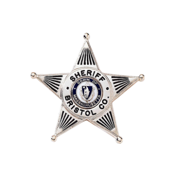 Blackinton B960 5-Point Star Badge w/ Circular Panel (Small Badge)